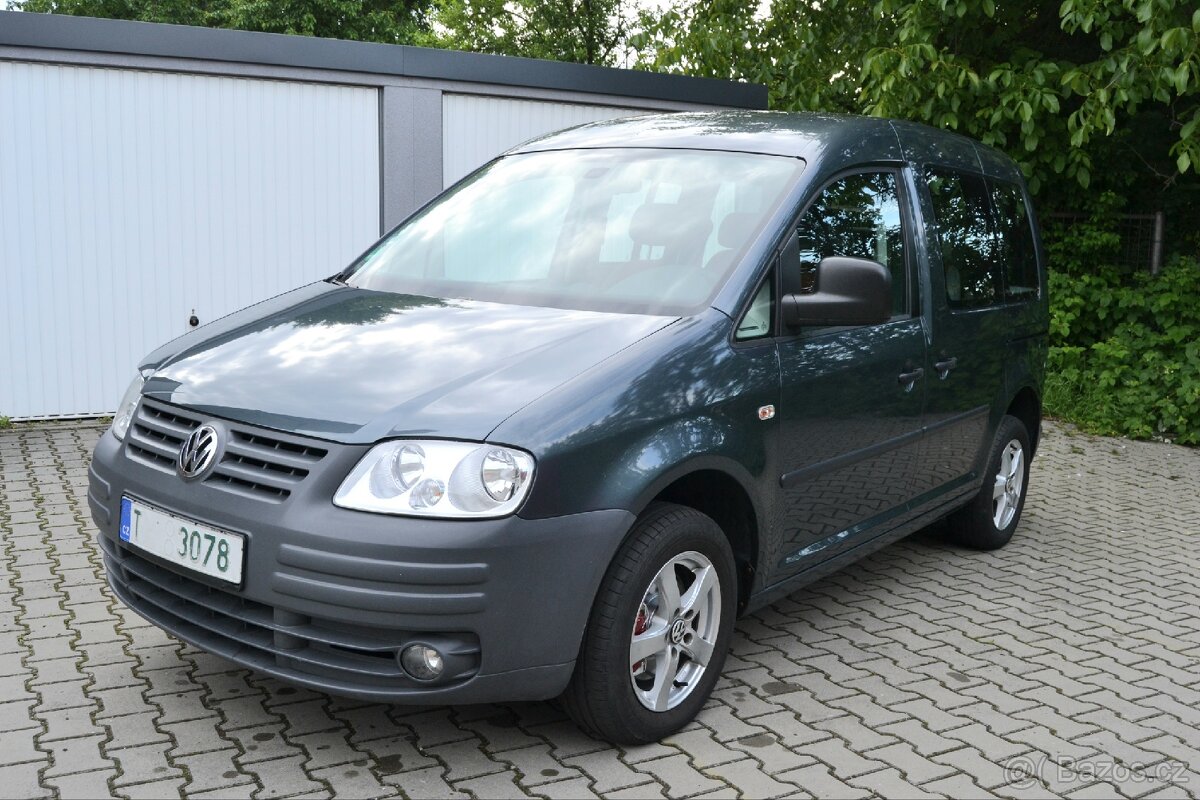 Volkswagen Caddy Life 1.4Mpi 59kw 7míst rok 2009