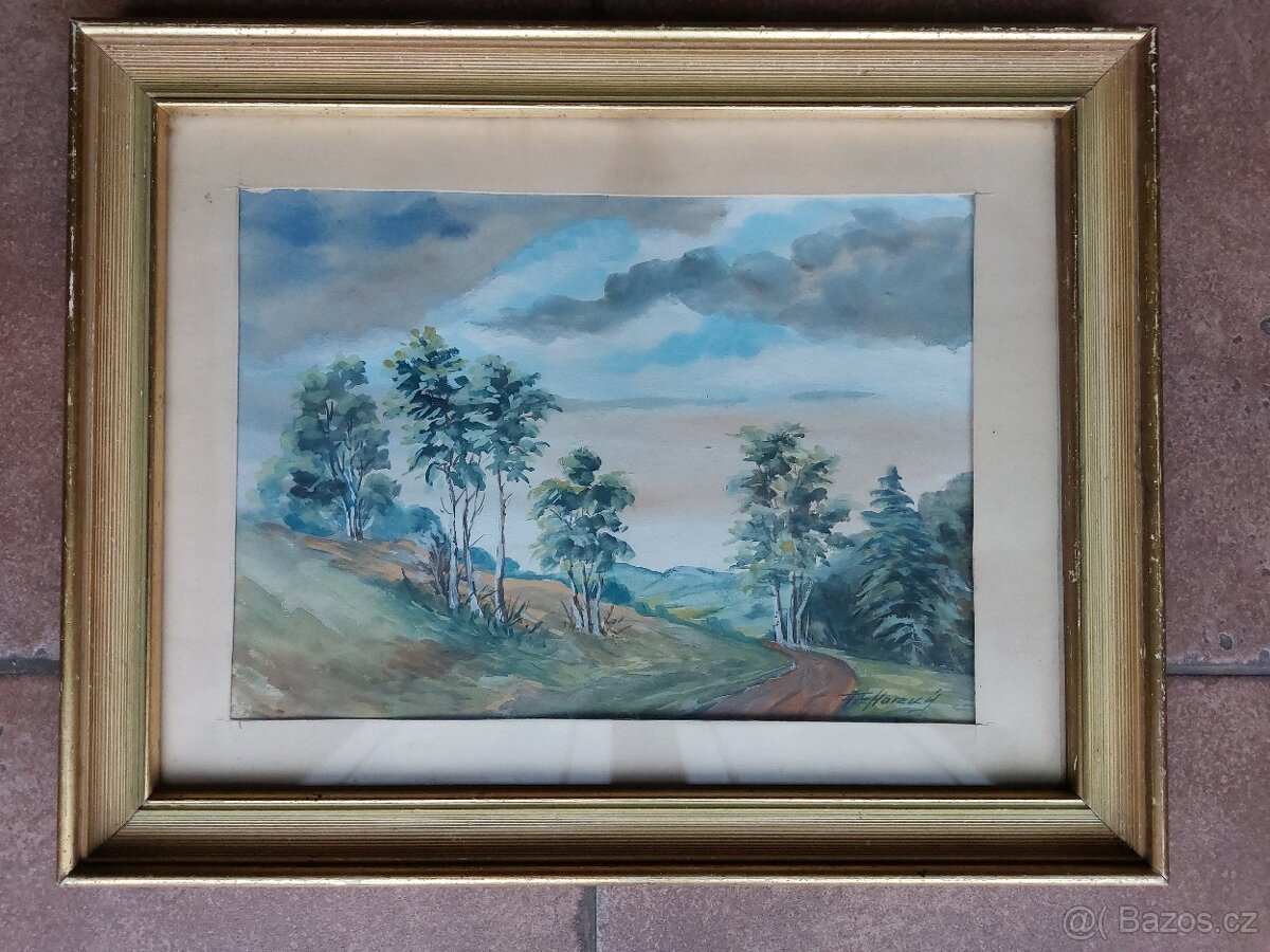 Obraz - F. Horký