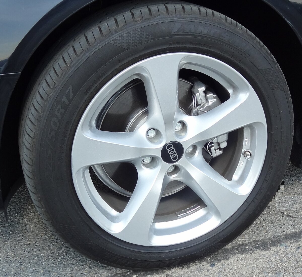 Kola Borbet CC + 17 pneu 225/50 R17