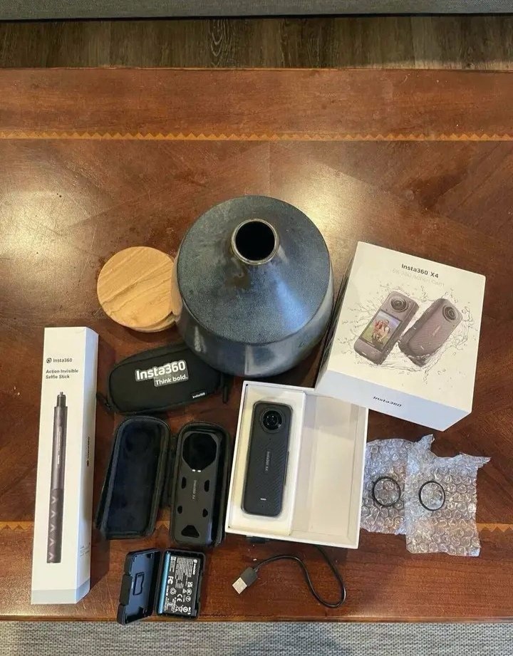 Insta 360 X4 + selfie