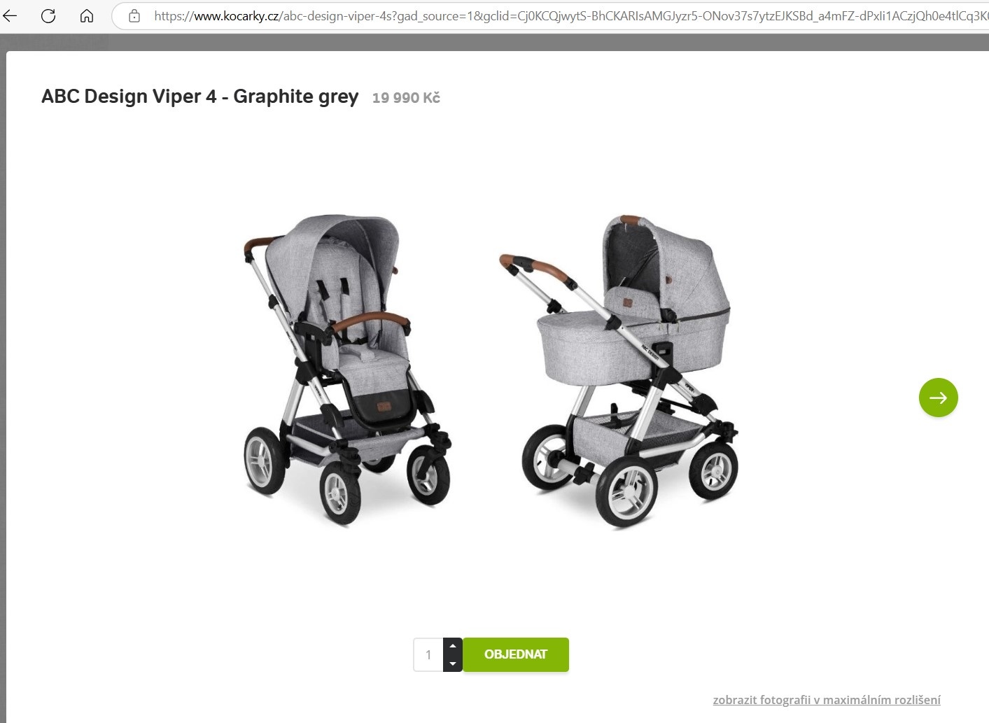 ABC Design Viper 4 - Graphite grey