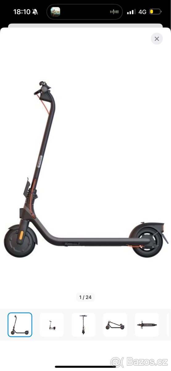 Elektrokolobezka ninebot e2 plus e