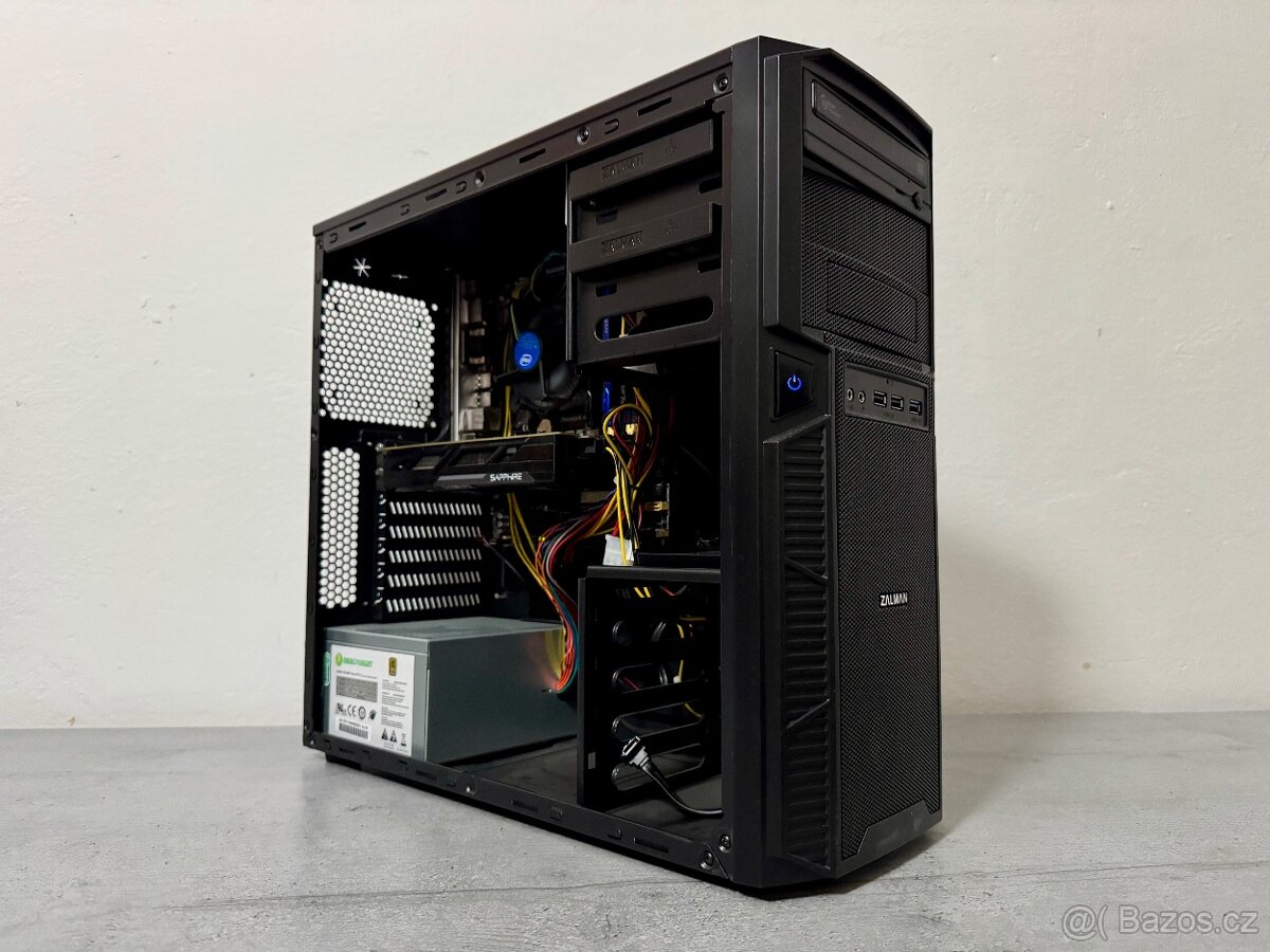 STARÝ HERNÍ PC I5 4460/16GB RAM/R7 370 4GB/500GB SSD