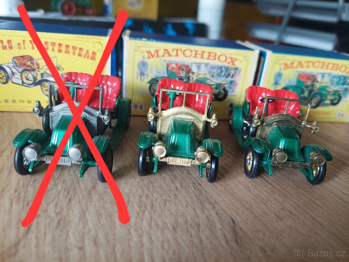 Matchbox yesteryear Y2 OPEL 3VARIANTY