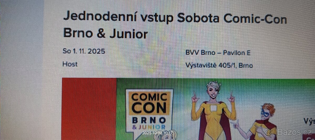 4x Comic Con Brno sobota 1.11