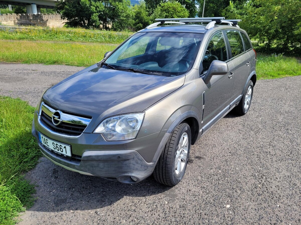 Opel Antara 4x4 103KW 2.4 BENZÍN TAŽNÉ- vše po servisu