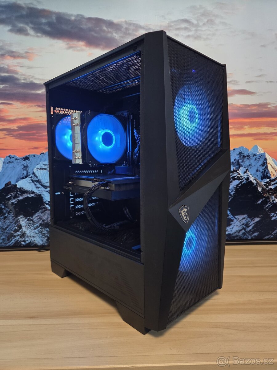 Herní PC - R5 5600/RX 6600 XT