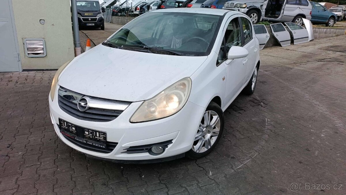 Opel Corsa d 1.2 16v 59kW typ motoru z12xep