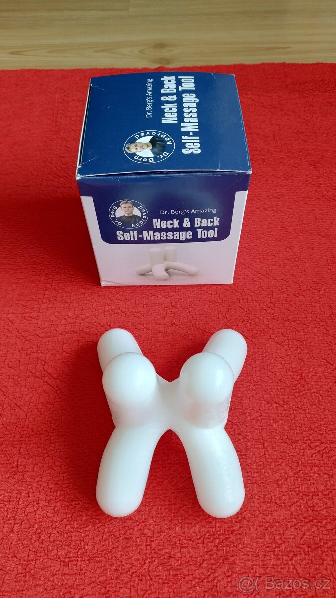 MASÁŽNÍ PŘÍSTROJ NA KRK I ZÁDA Dr. Berg, NOVÝ
