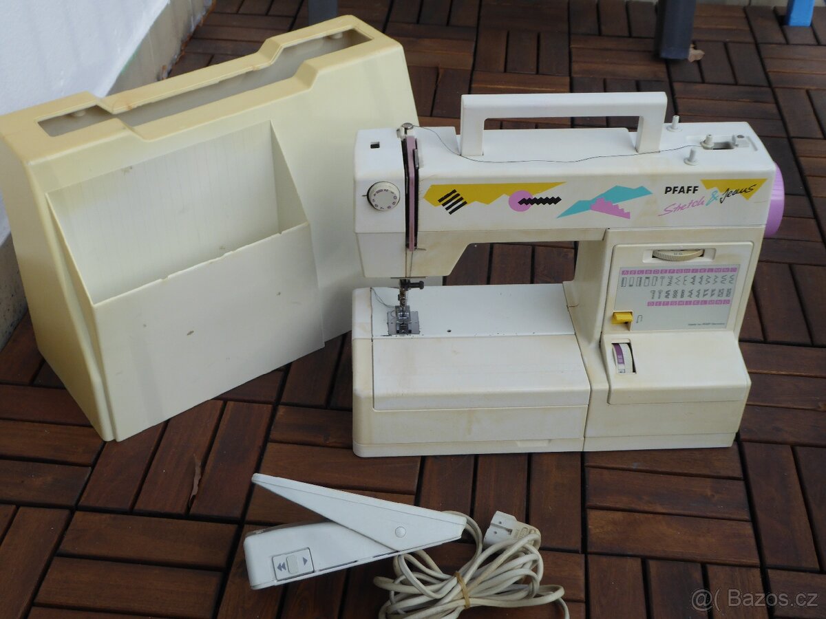 Šicí stroj Pfaff stretch a Jeans