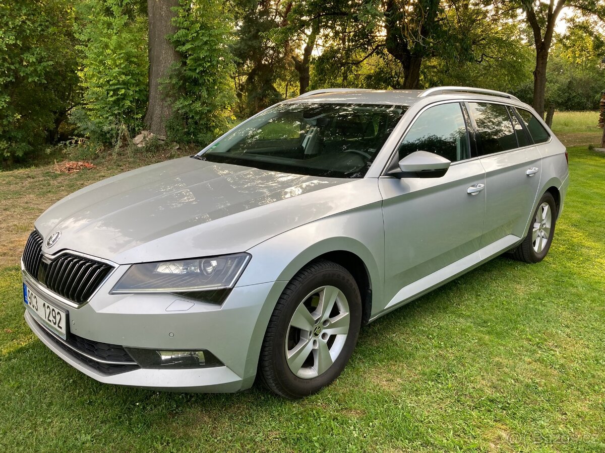 ŠKODA SUPERB 2.0TDI STYLE ROK 2018 LED SVĚTLA, TAŽNÉ 