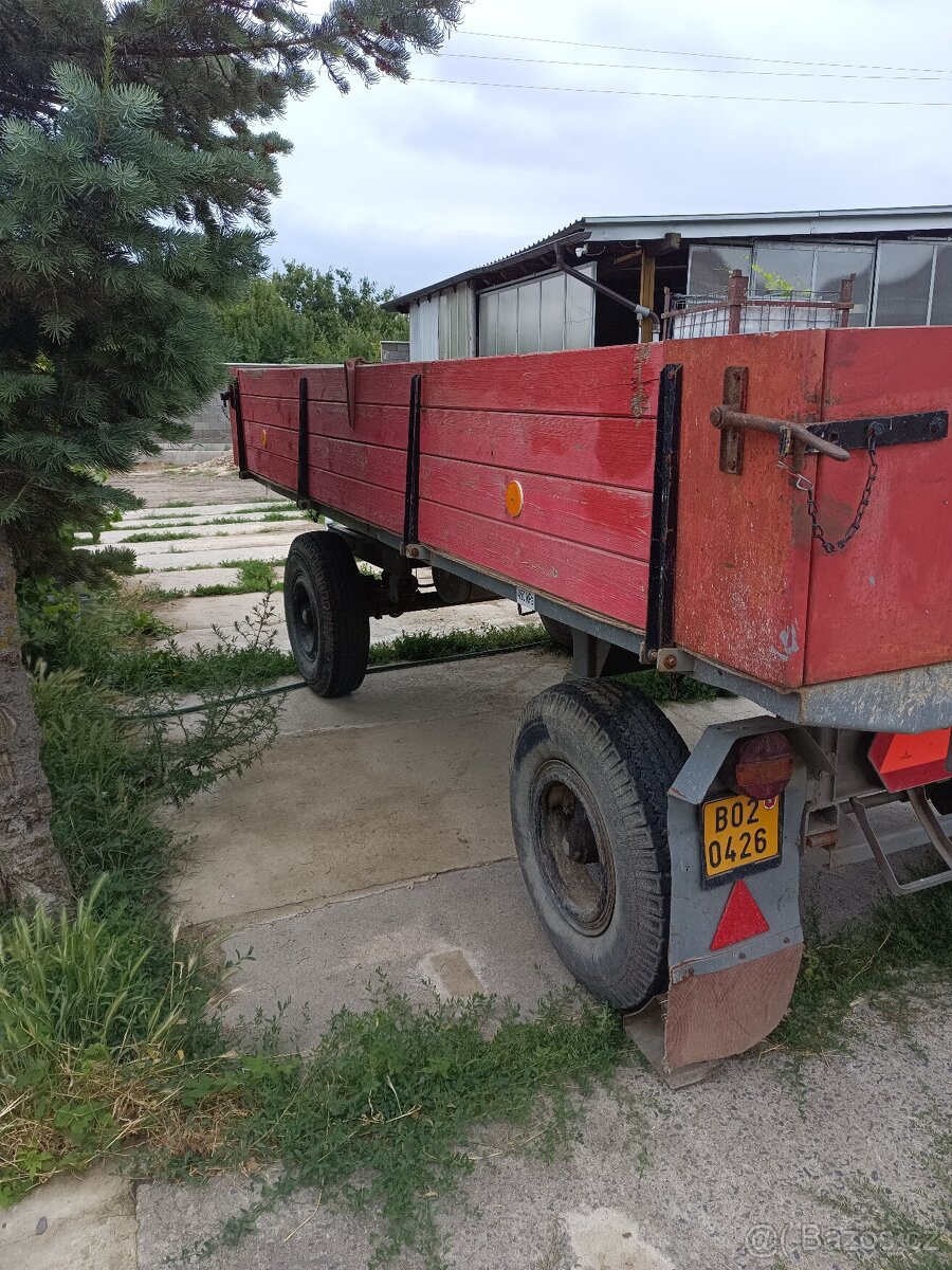 Prodám traktorový vlek 5 T