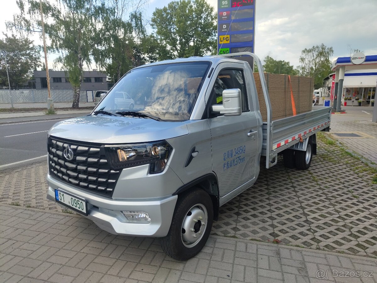 Changan T50 valník 6 palet nostnost 2,2t /3,5t LPG"