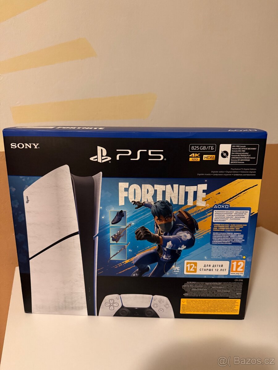 PlayStation 5 (Slim) Digital + Fortnite