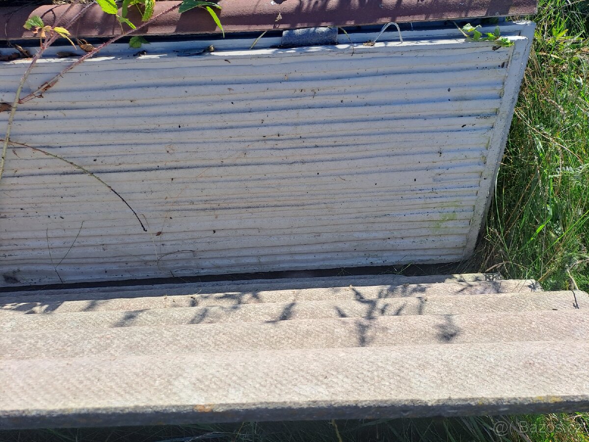 Plotové desky, vzor rákosí.