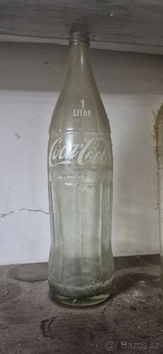 Litrovka lahev Coca Cola