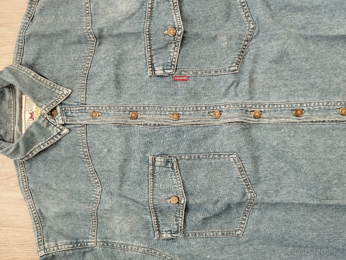 Riflová košile, vel. S