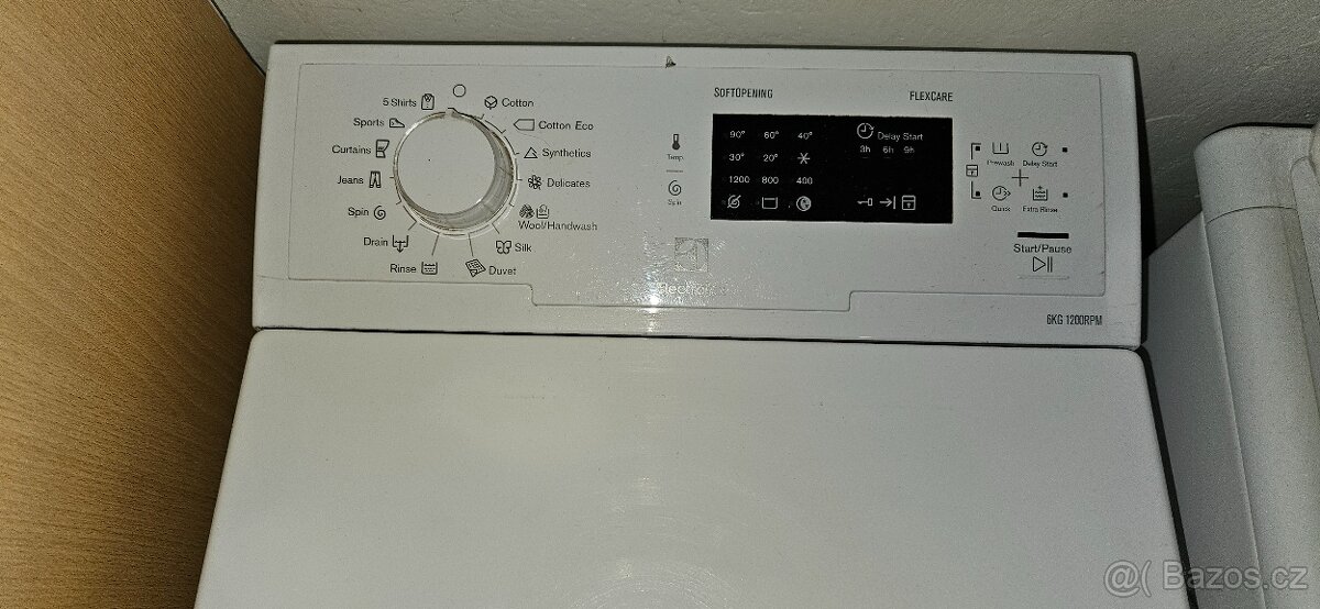 Pračka Elektrolux EWT12621 na 6 kg prádla 1200 ot.