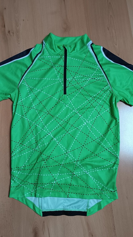 Zelené cyklistické tričko vel M Crivit