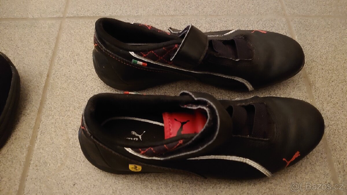 Dětské sportovní boty kožené zn.Puma vel.34.5