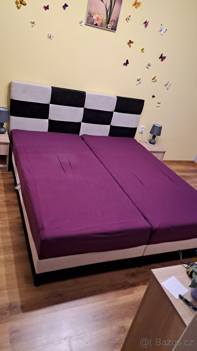 dvoulůžkové postele Marlen 180x200