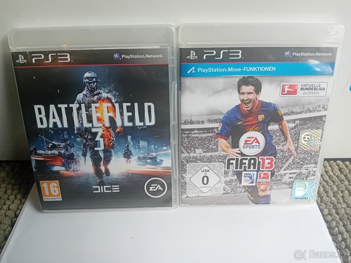 PS3, ovladač a hry