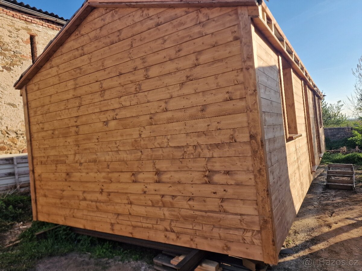 Dům - mobilní NOVÁ dřevostavba 2kk, záruka 60m