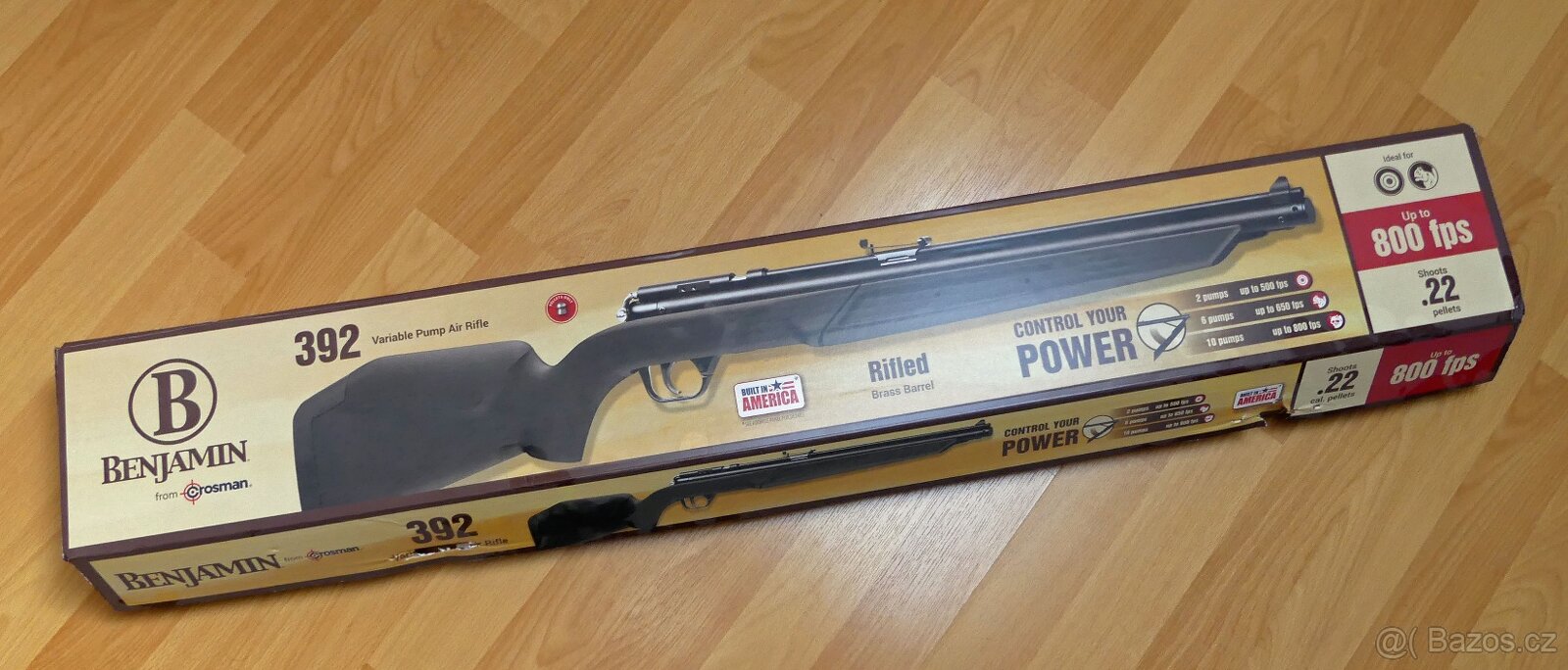 Pumpovací vzduchovka Crosman Benjamin 392S 5,5 mm