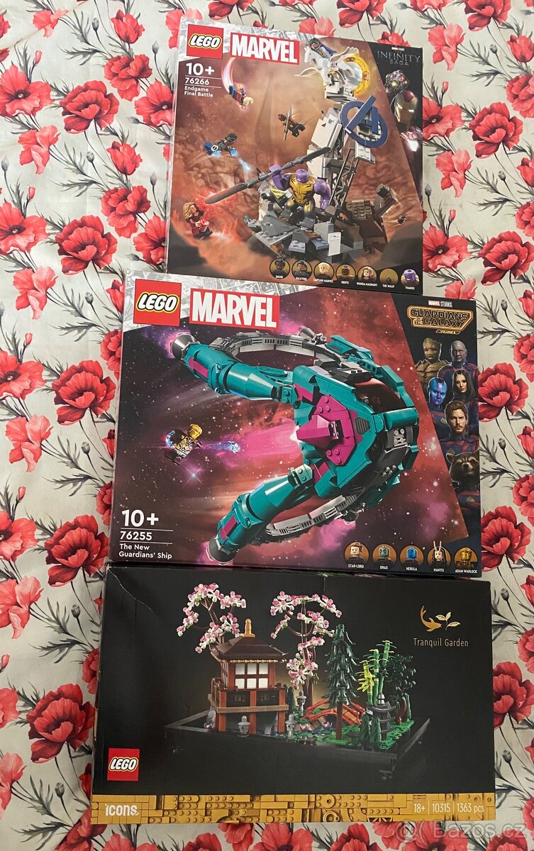 Lego 76255 76266 10315 nové, Nerozbalené