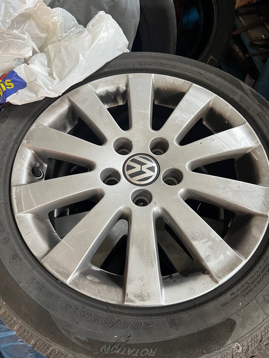 ALU KOLA VW GOLF 205x55x16 5x112