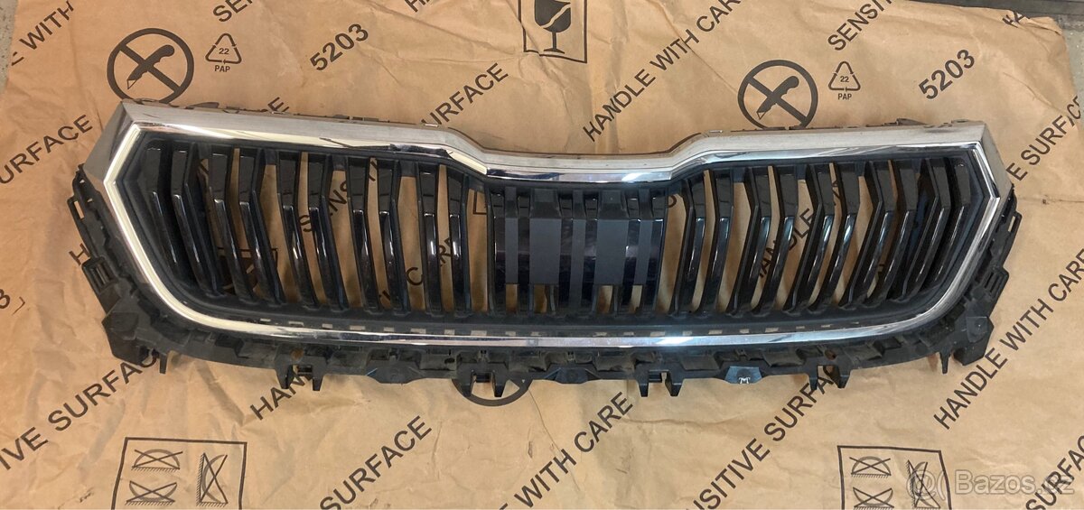 Maska chladiče Škoda Kodiaq Lift facelift 565853653C