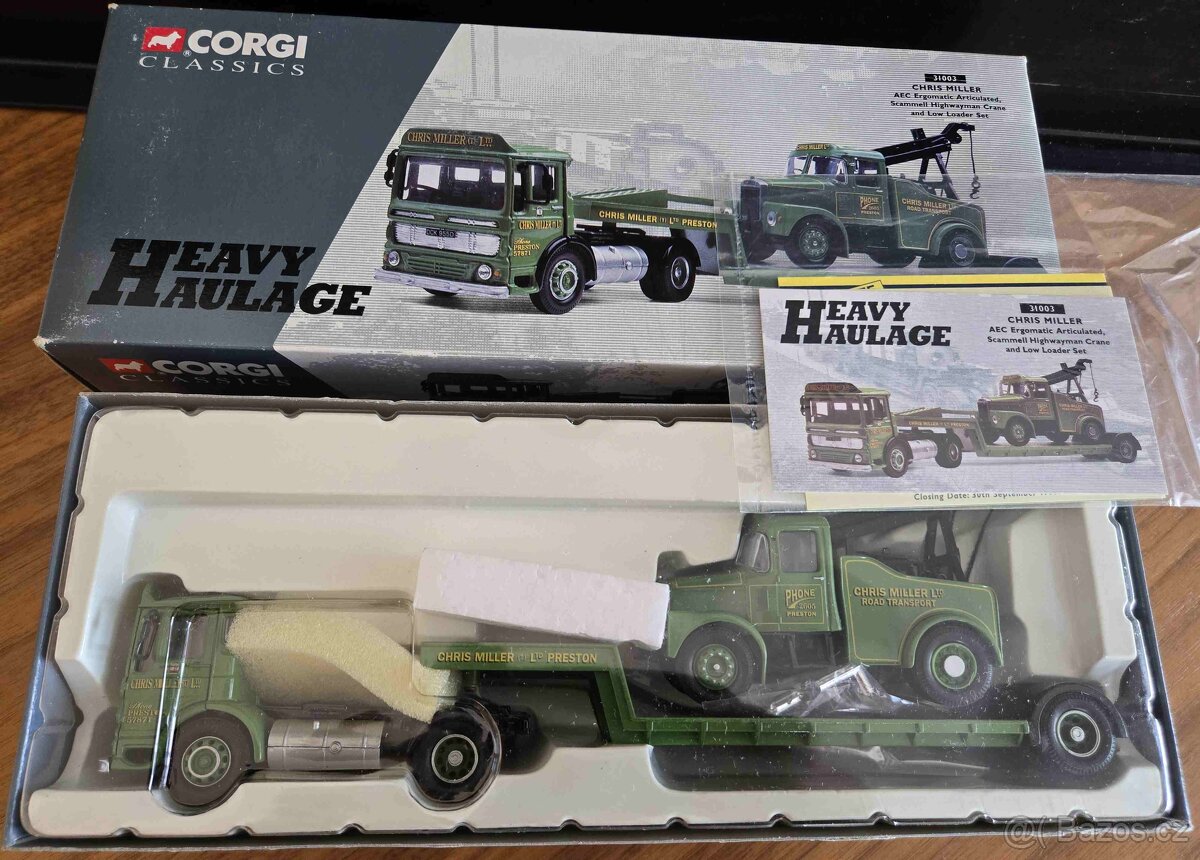 Corgi Classic 31003 Heavy Haulage Chris Miller AEC Scammel