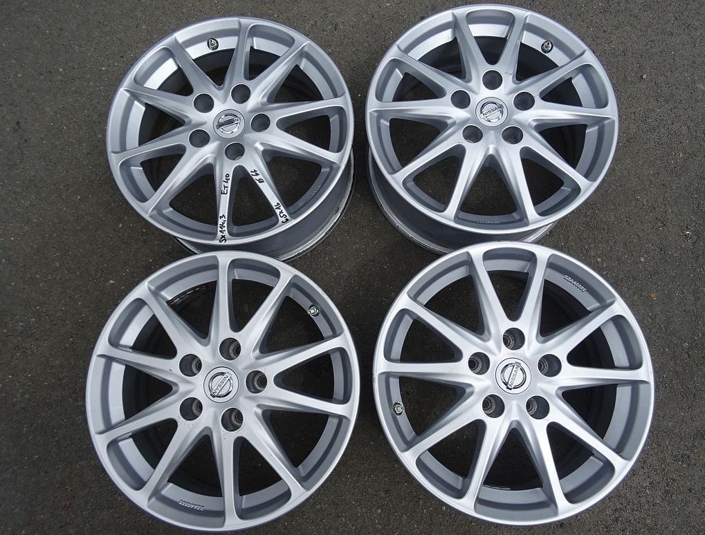 Alu disky origo Nissan, 16", 5x114.3 , ET 40 ,šíře 6,5J
