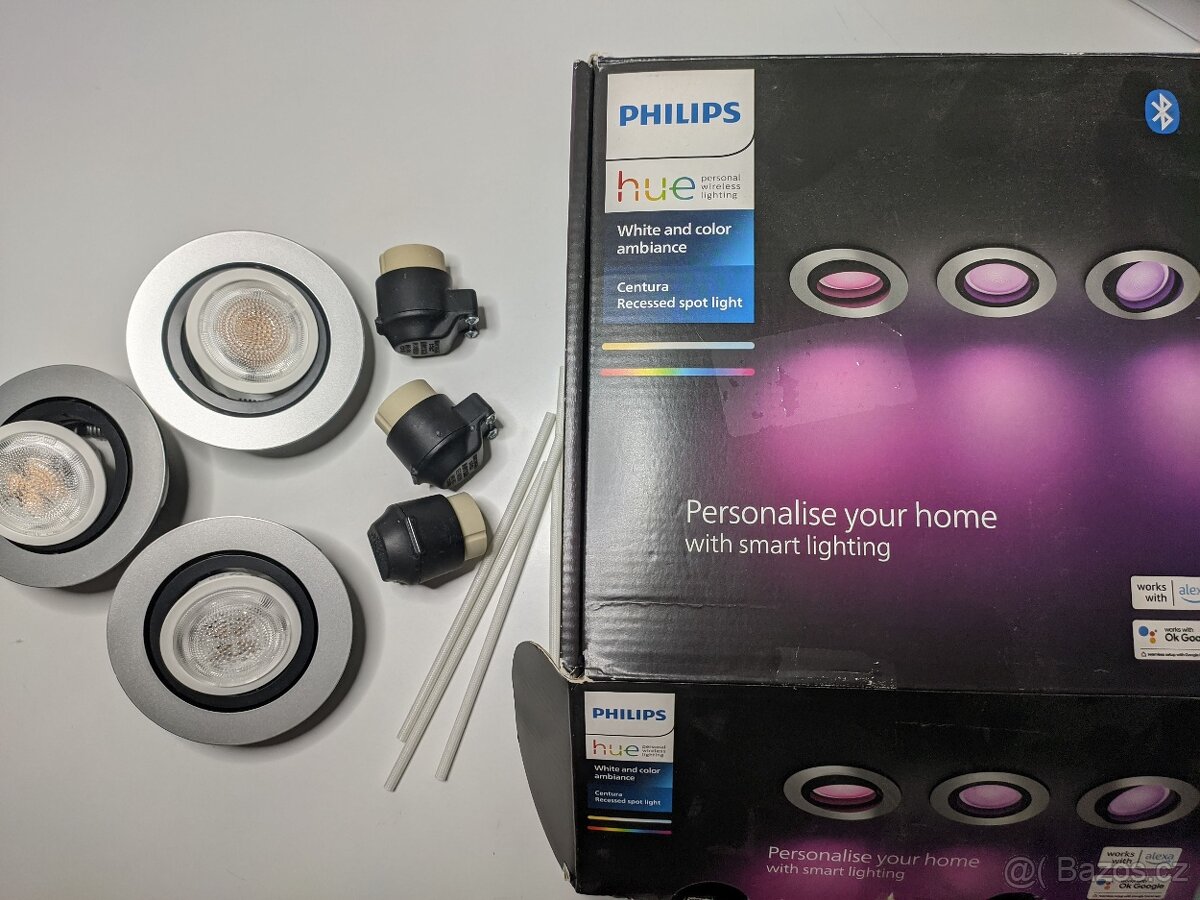 Bodové svítidla Philips hue White And colour Centura