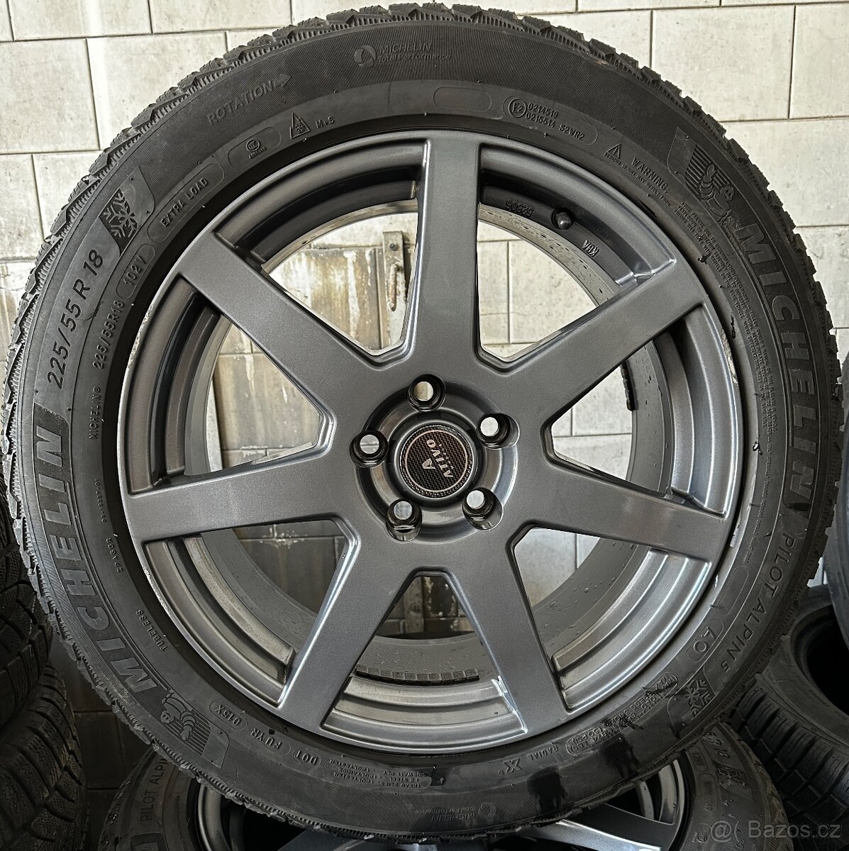 5x112 R18 8J + 225/55 R18 Michelin zimné