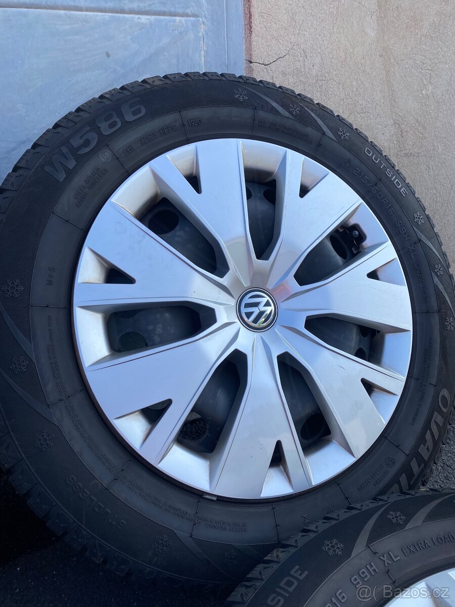 Zimní sada 5x112 215/60/16 VW Škoda