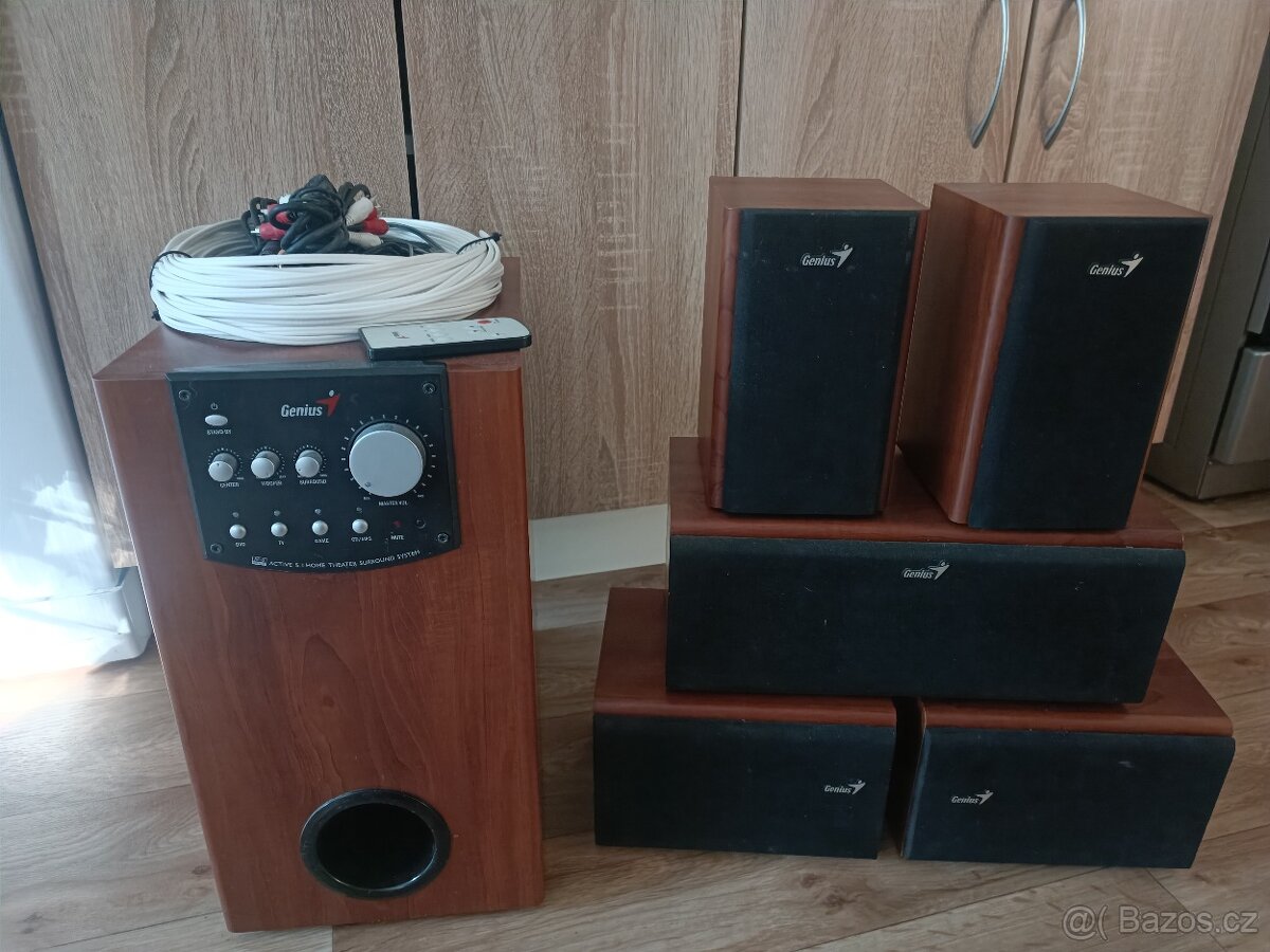 Domácí kino Genius 5000 5.1; RMS 150W