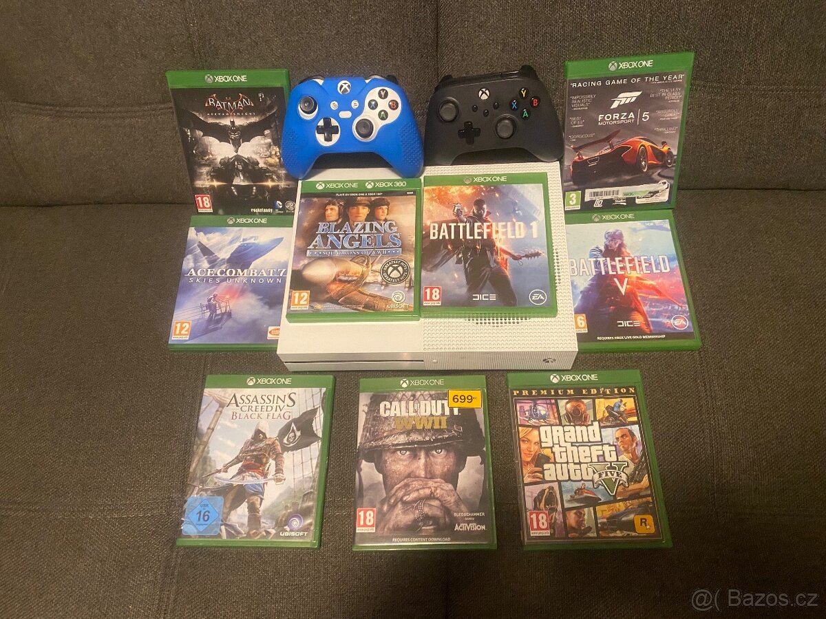 Xbox 1t + hry