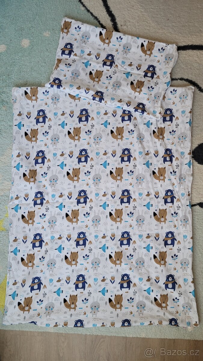 Dětské povlečení s lesními zvířátky Baby Nellys