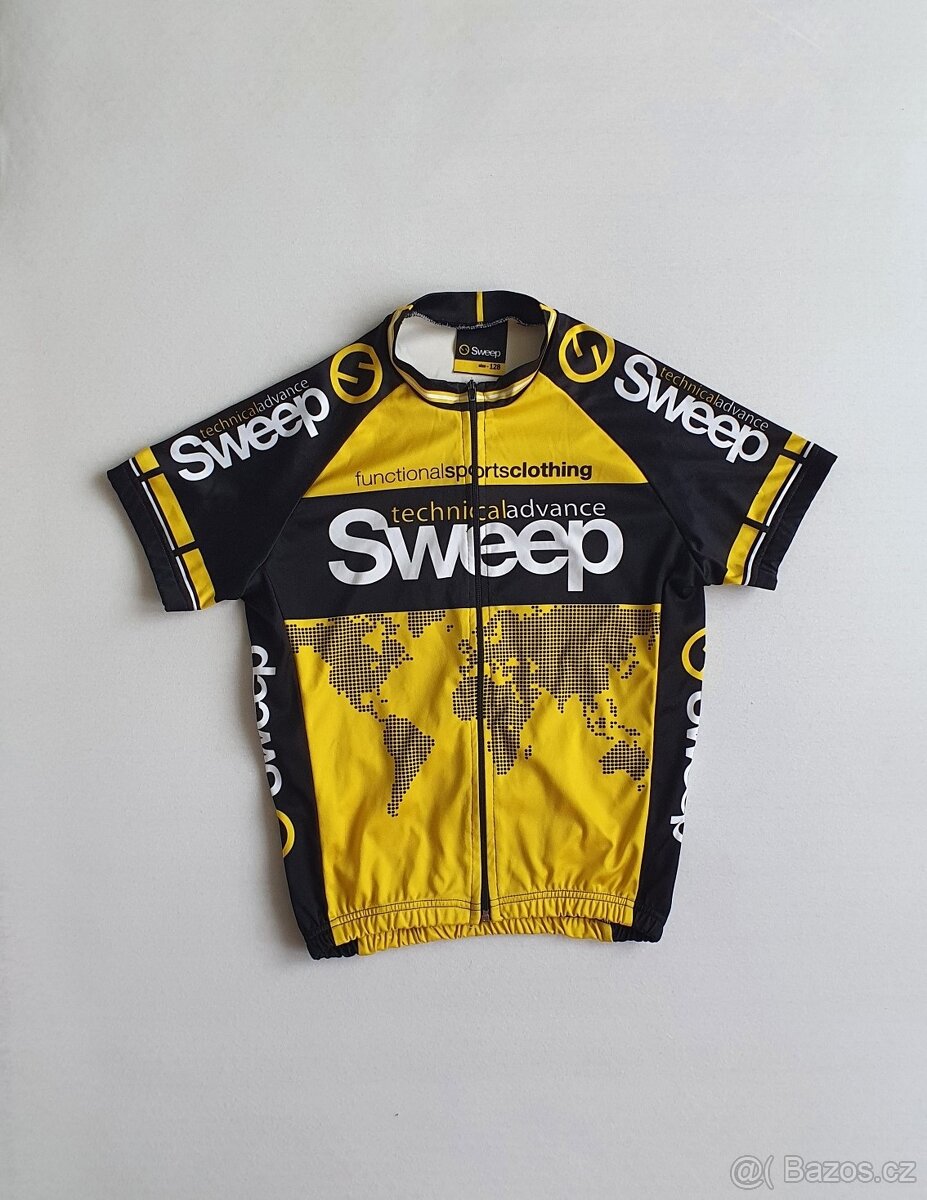 Dres na kolo SWEEP dětský 128