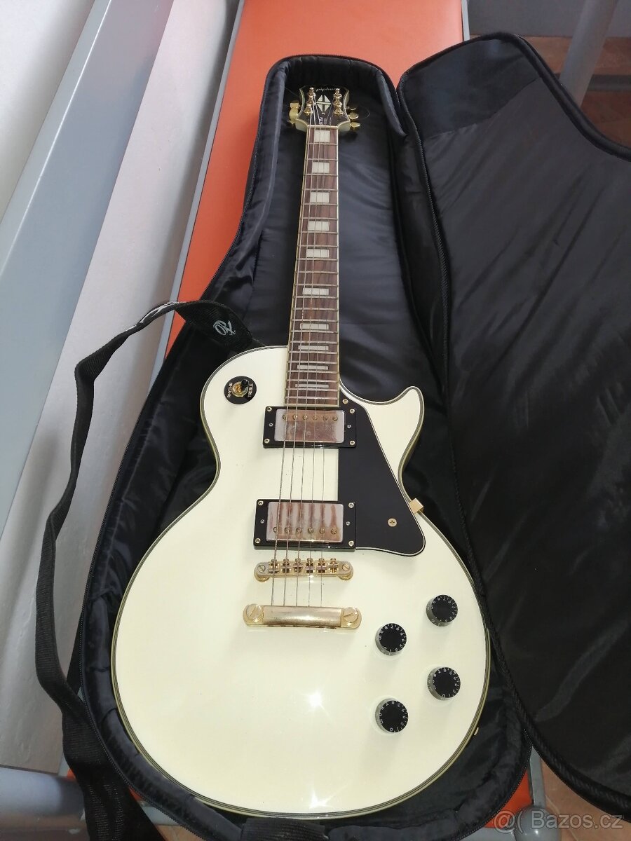 EPIPHONE Les Paul Custom Alpine White