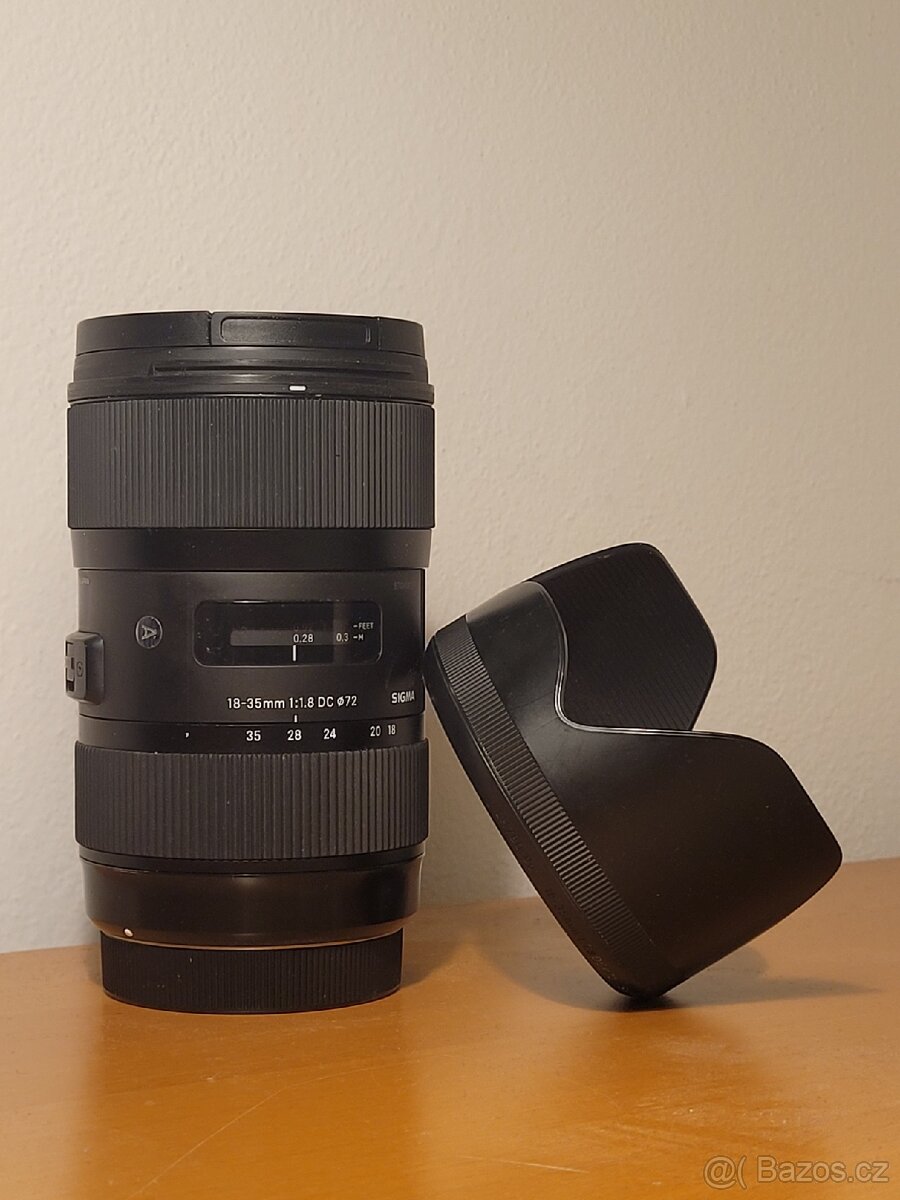 Sigma 18 - 35 mm 1.8 ART pro Canon