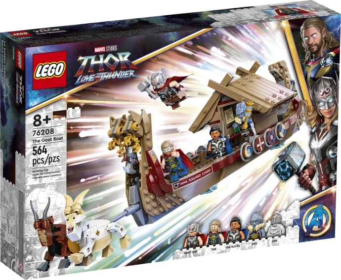 LEGO Marvel 76208 Loď s kozím spřežením
