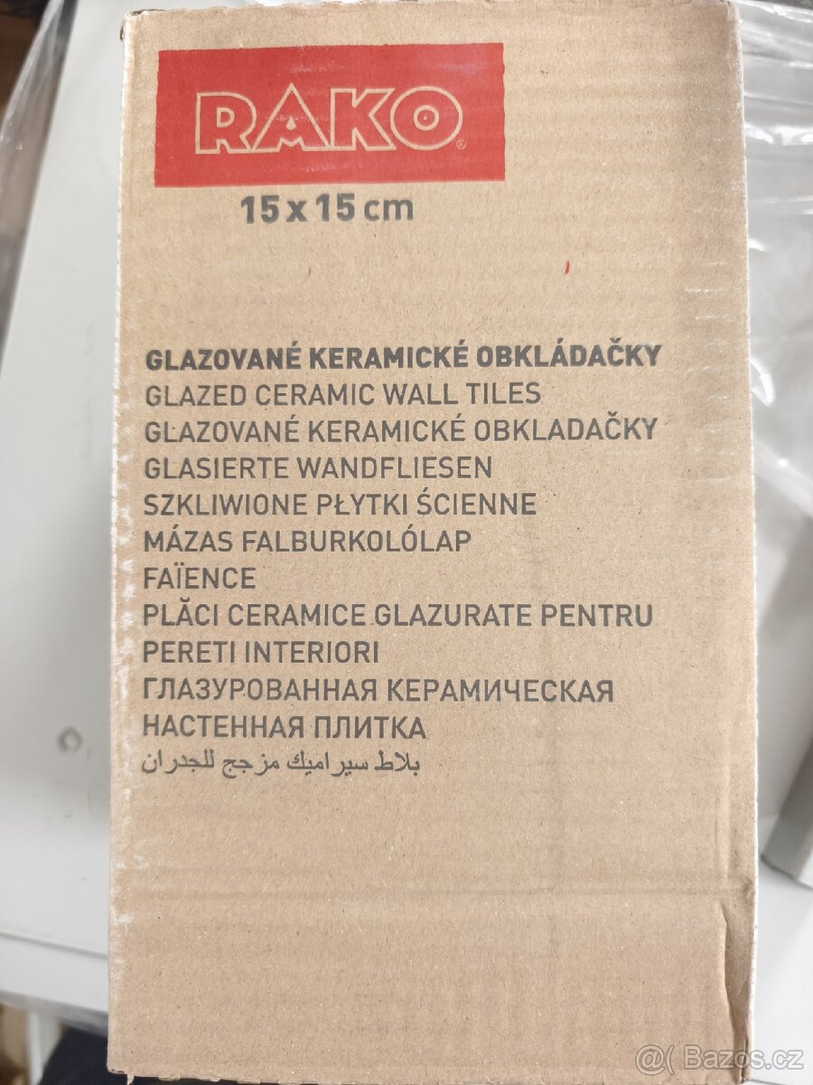 Rako 15x15 bílá