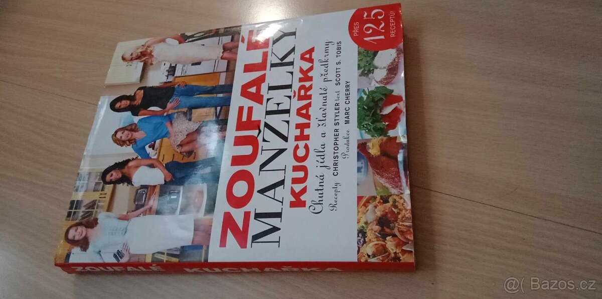 Kniha Zoufalé manželky kuchařka