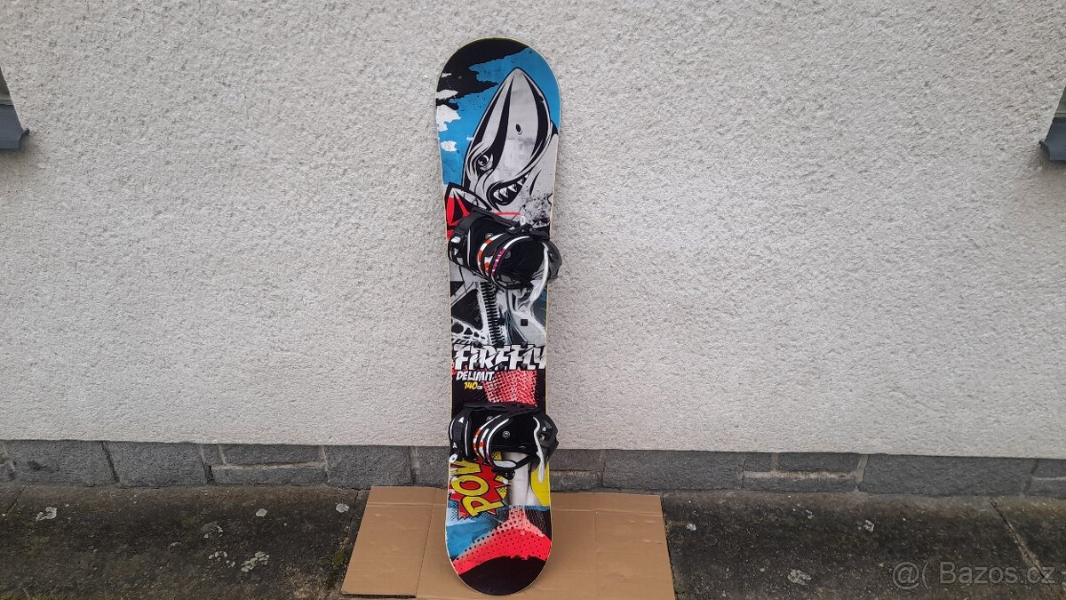 Kvalitní snowboard Firefly 140 cm
