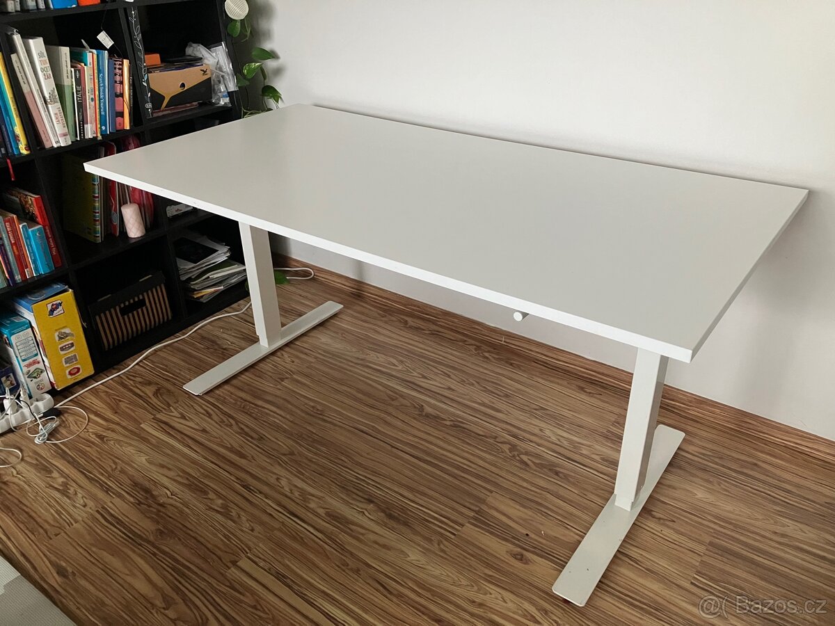 Polohovaci stul IKEA bily 160x80