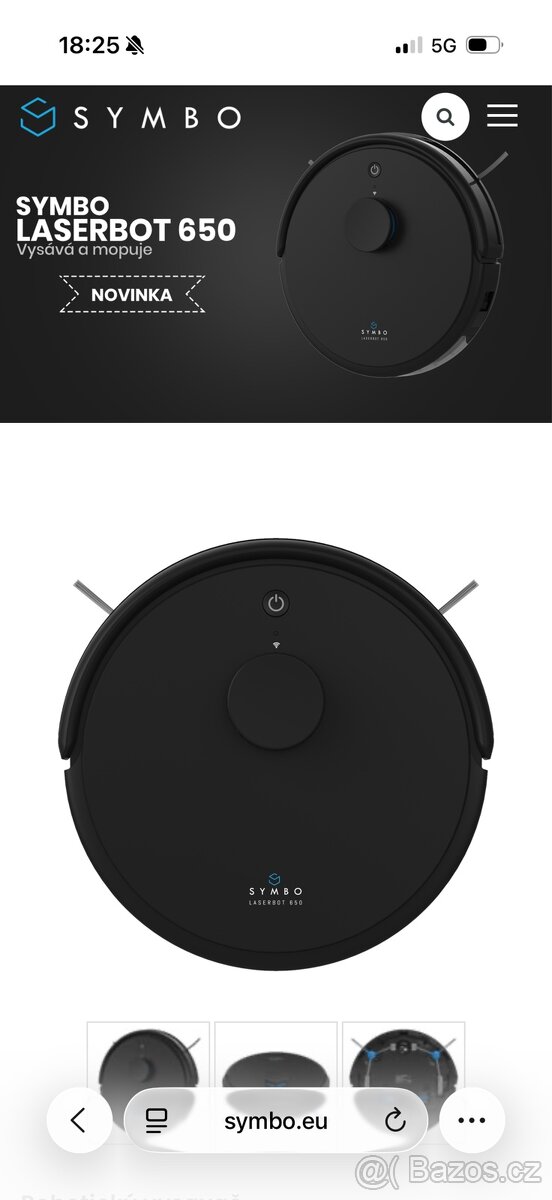 Robotický vysavače