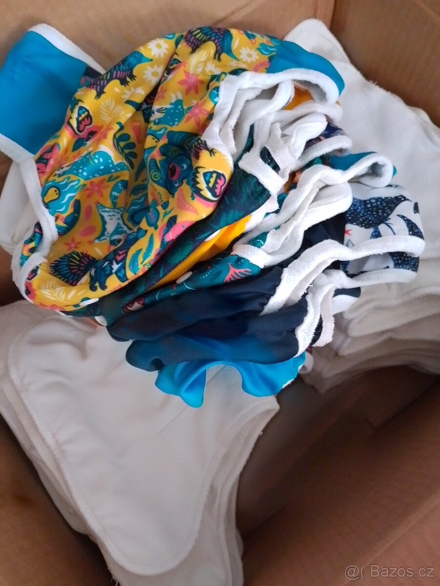 Látkové plenky Bamboolik