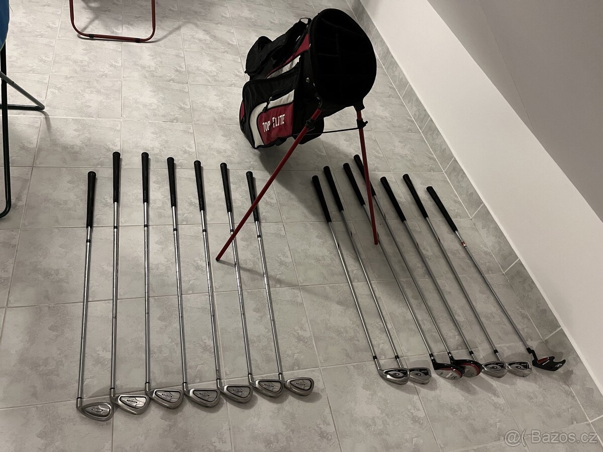 Golfové vybavení Top Flite/Callaway Steelhead X-14 Iron set